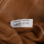Bolso bandolera mini The Pouch de cuero Bottega Veneta en marrón