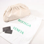 Bottega Veneta The Pouch Oversize Leather Clutch Bag in Beige