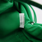 Bottega Veneta The Pouch Mini Leather Crossbody Bag in Green
