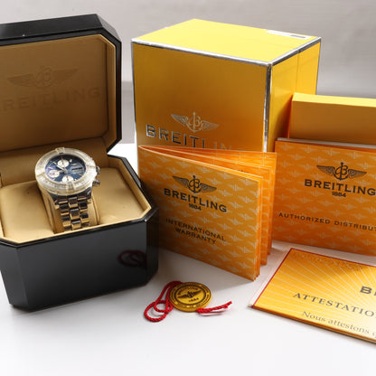 Montre Breitling Superocean A13340 2011322 SS AT à cadran bleu