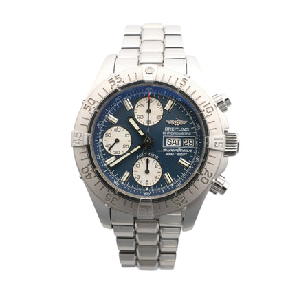 Montre Breitling Superocean A13340 2011322 SS AT à cadran bleu