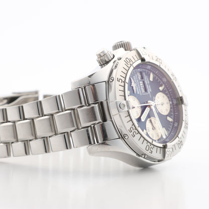 Montre Breitling Superocean A13340 2011322 SS AT à cadran bleu