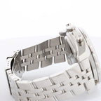 Breitling Bentley A44362 2130273 SS & Rubber AT Watch with Beige Dial