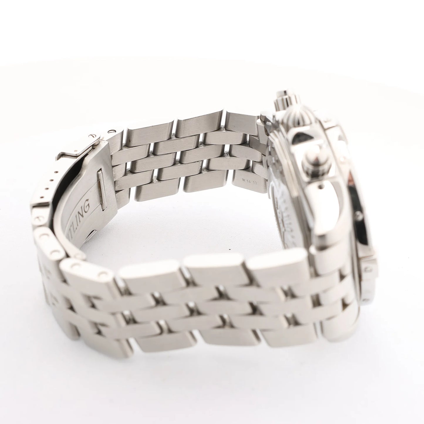 Breitling Chronomat A440B71PS 2509164 SS AT Watch with Black Dial