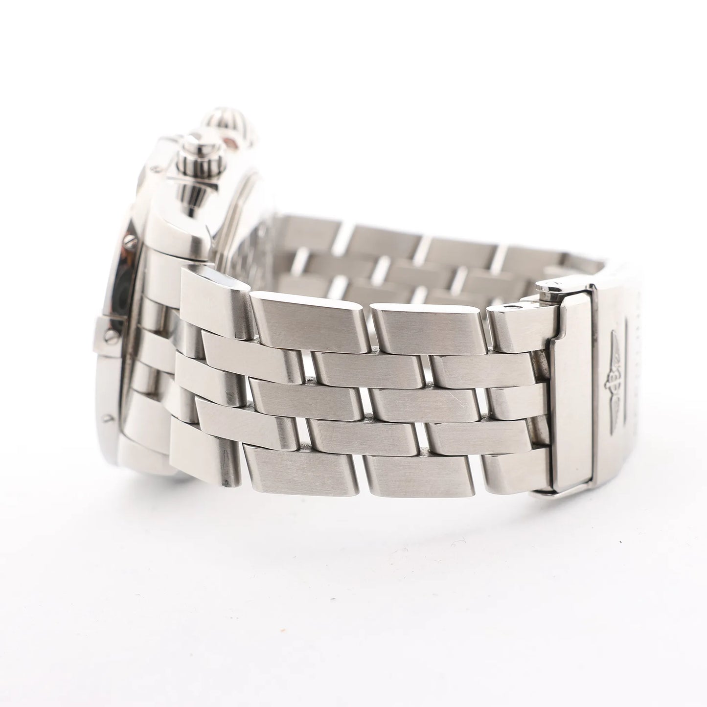 Breitling Chronomat A440B71PS 2509164 SS AT Watch with Black Dial