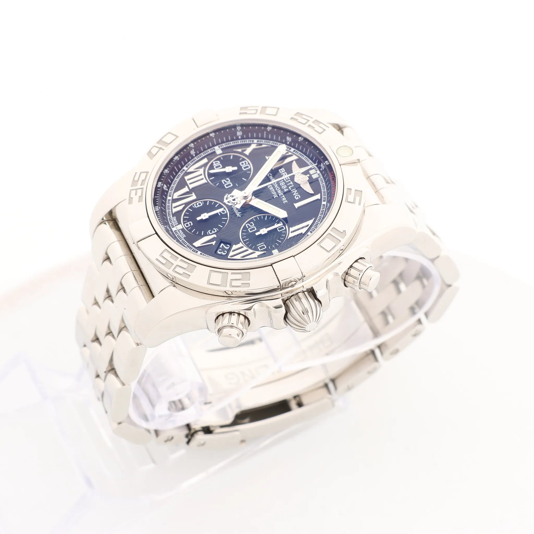Breitling Chronomat AB011012/B956 3136835 SS AT Watch with Black Dial