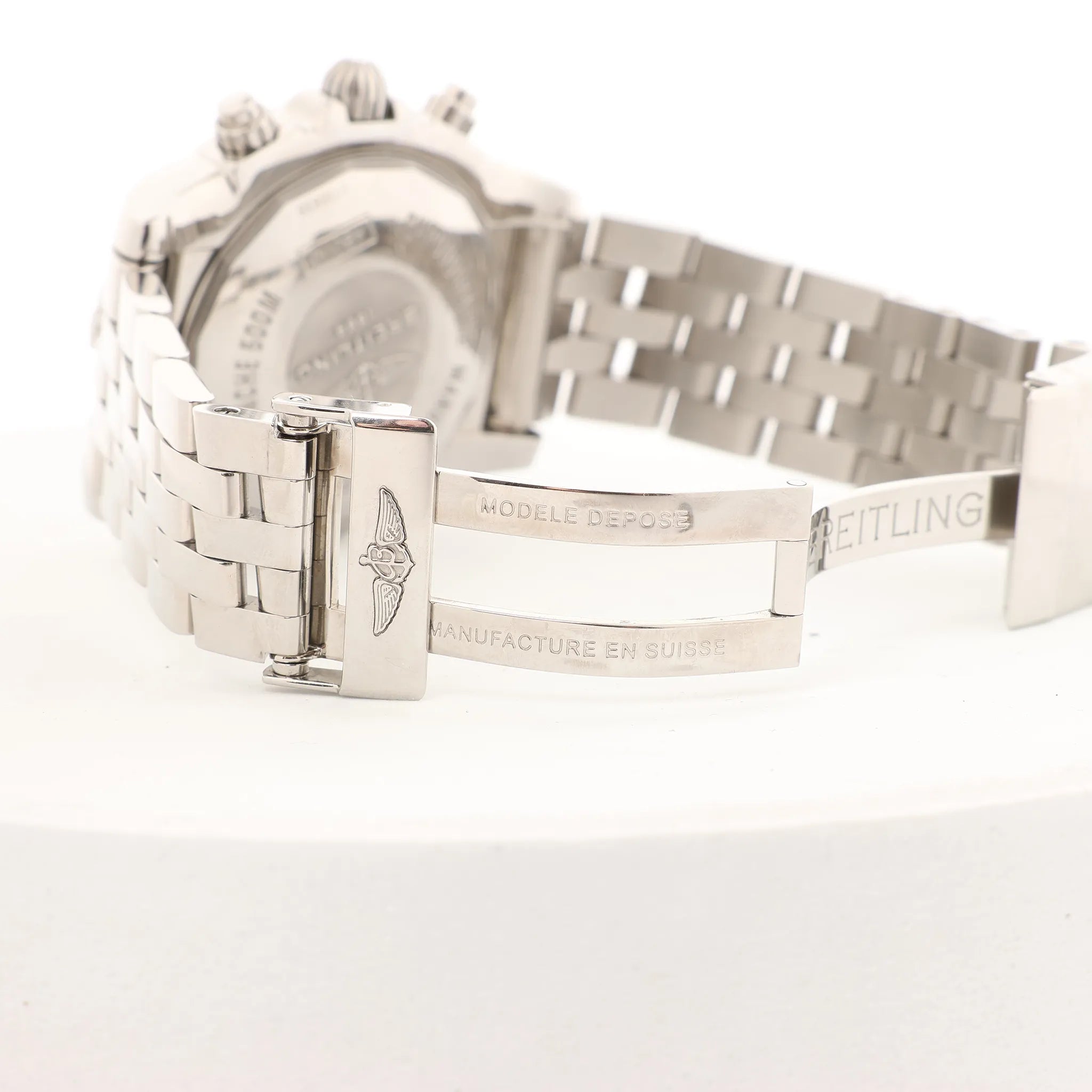 Breitling Chronomat AB011012/B956 3136835 SS AT Watch with Black Dial
