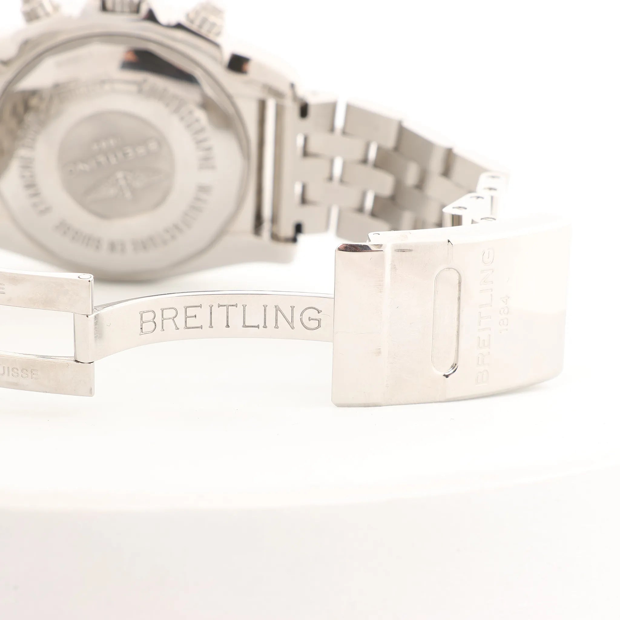 Breitling Chronomat AB011012/B956 3136835 SS AT Watch with Black Dial