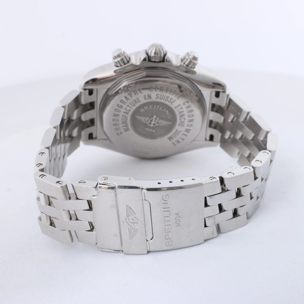 Reloj Breitling Chronomat A440B71PS 2509164 SS AT con esfera negra