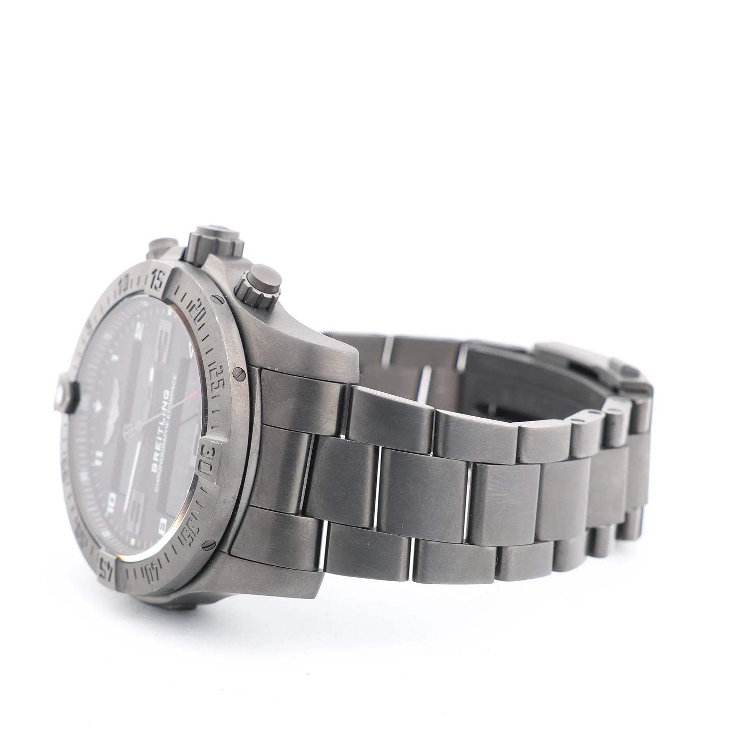 Breitling Exo space VB5510H1/BE45 6086912 TI AT Digital Black Face Watch