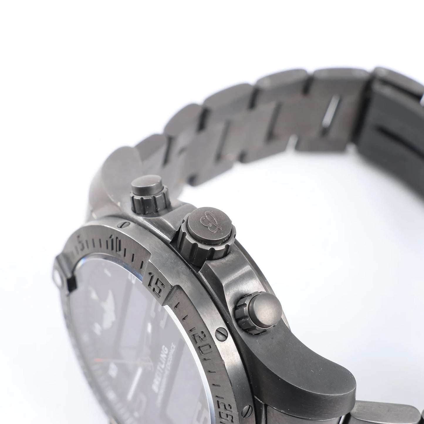 Breitling Exo space VB5510H1/BE45 6086912 TI AT Digital Black Face Watch