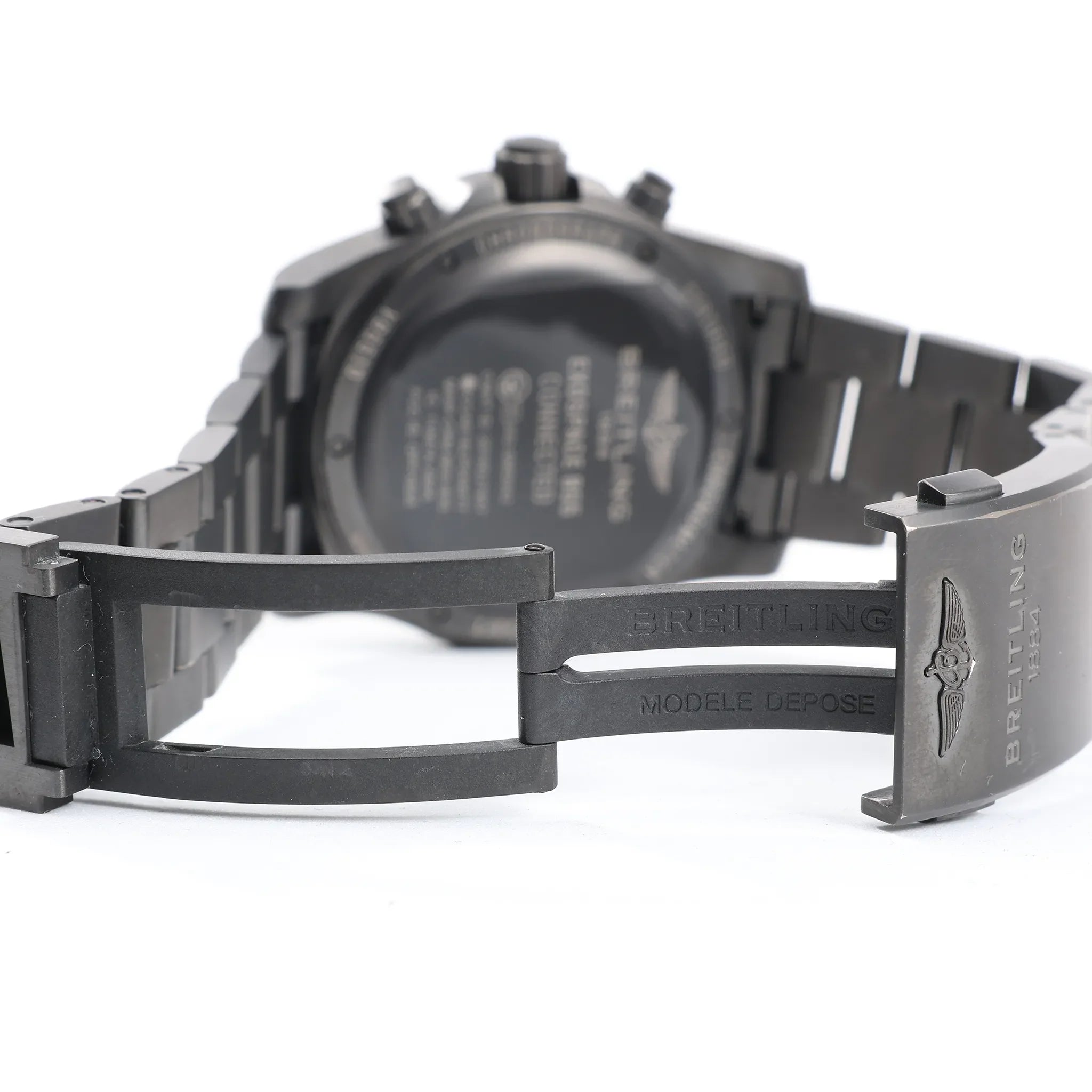 Breitling Exo space VB5510H1/BE45 6086912 TI AT Digital Black Face Watch
