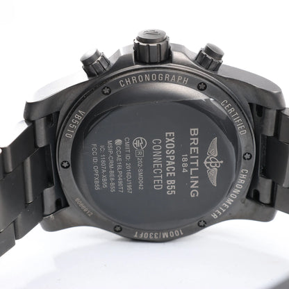 Breitling Exo space VB5510H1/BE45 6086912 TI AT Digital Black Face Watch