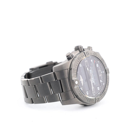 Breitling Exo space VB5510H1/BE45 6086912 TI AT Digital Black Face Watch
