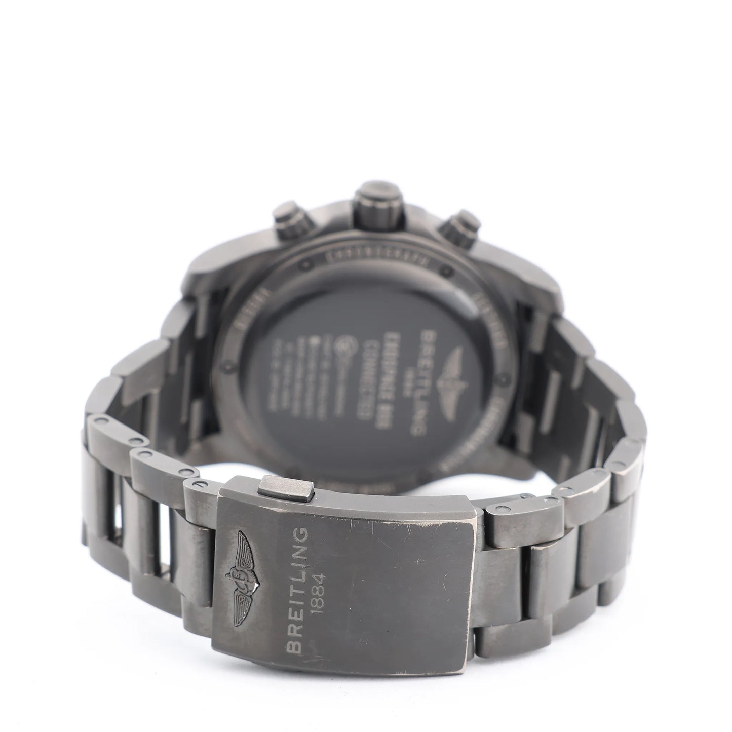 Breitling Exo space VB5510H1/BE45 6086912 TI AT Digital Black Face Watch