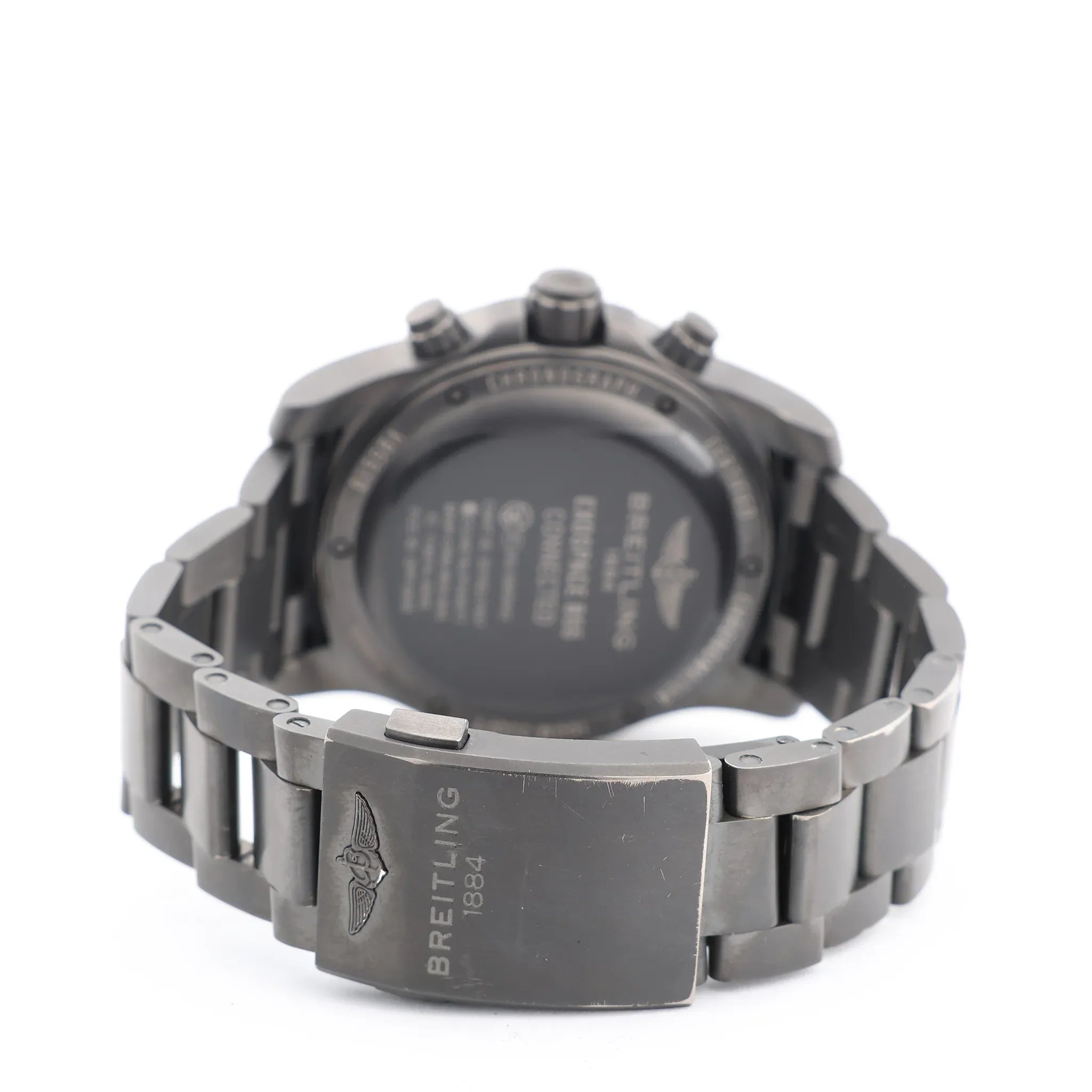 Breitling Exo space VB5510H1/BE45 6086912 TI AT Digital Black Face Watch