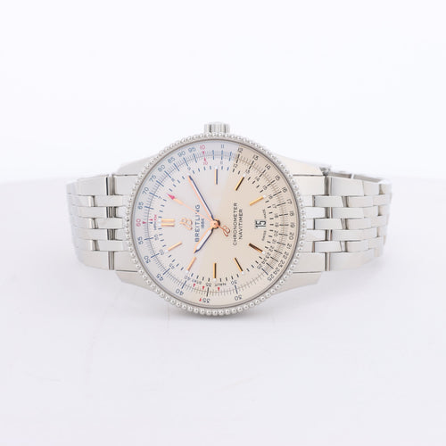 Reloj Breitling Navitimer Automático 41 A17326211G1A1 7153274 SS AT con esfera de marfil