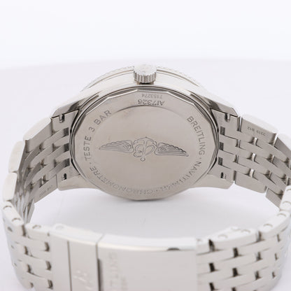 Breitling Navitimer Automatic 41 A17326211G1A1 7153274 SS AT Uhr mit Elfenbein-Zifferblatt