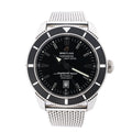 Breitling Superocean A172B680CA 1097540 SS AT Black Dial Watch