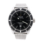 Breitling Superocean A172B680CA 1097540 SS AT Black Dial Watch