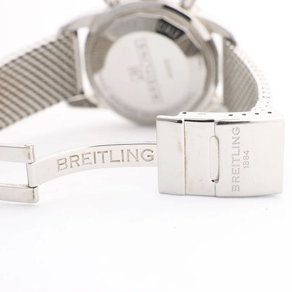 Breitling Superocean Heritage Chronograph A13313161C1A1 7168412 SS AT Watch with Blue Dial