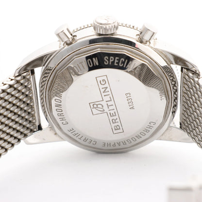 Breitling Superocean Heritage Chronograph A13313161C1A1 7168412 SS AT Watch with Blue Dial