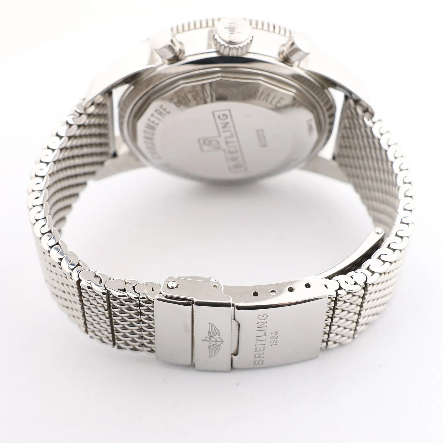 Breitling Superocean Heritage Chronograph A13313161C1A1 7168412 SS AT Watch with Blue Dial