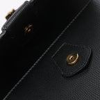 Burberry Camberley Leather 2Way Handbag in Black
