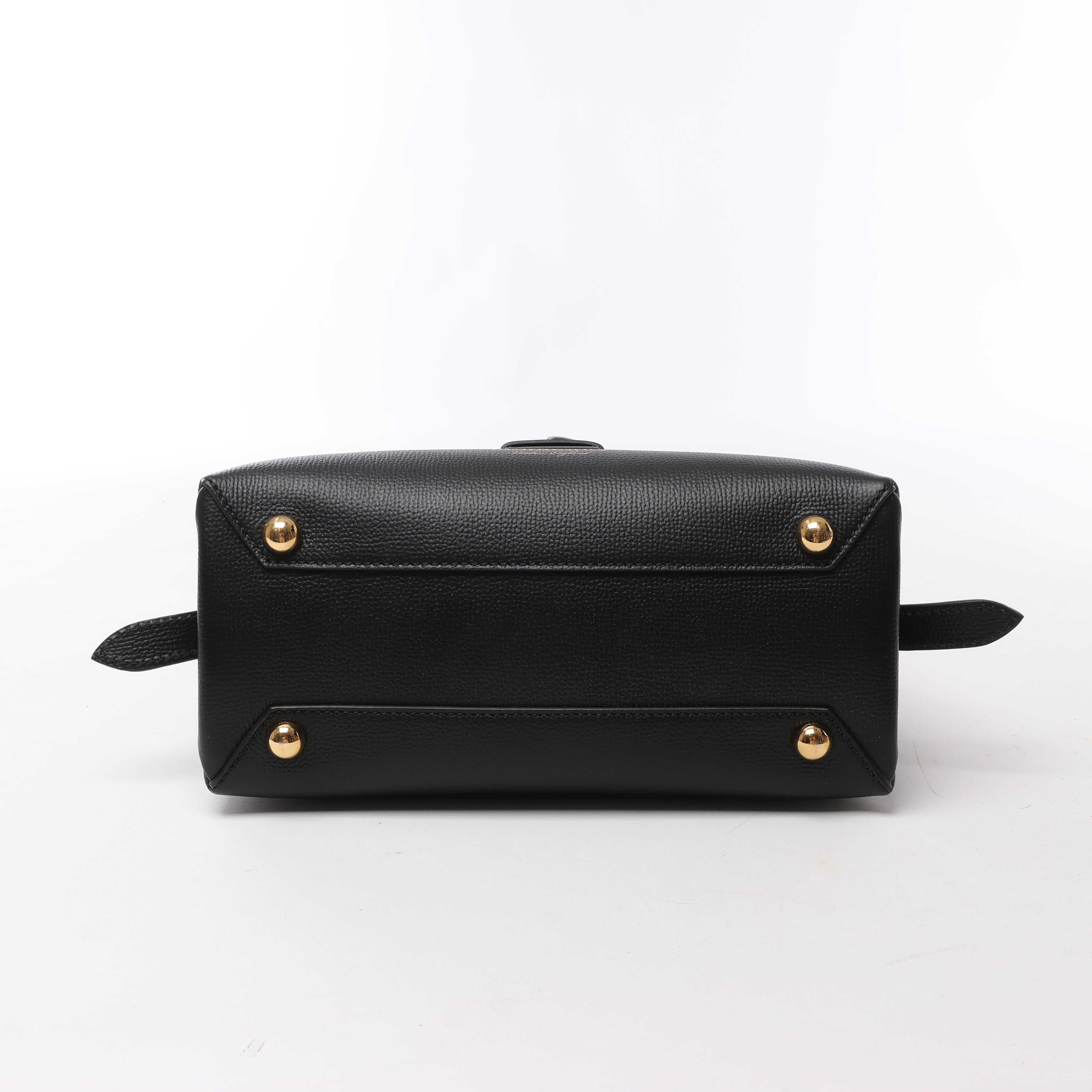 Burberry Camberley Leather 2Way Handbag in Black