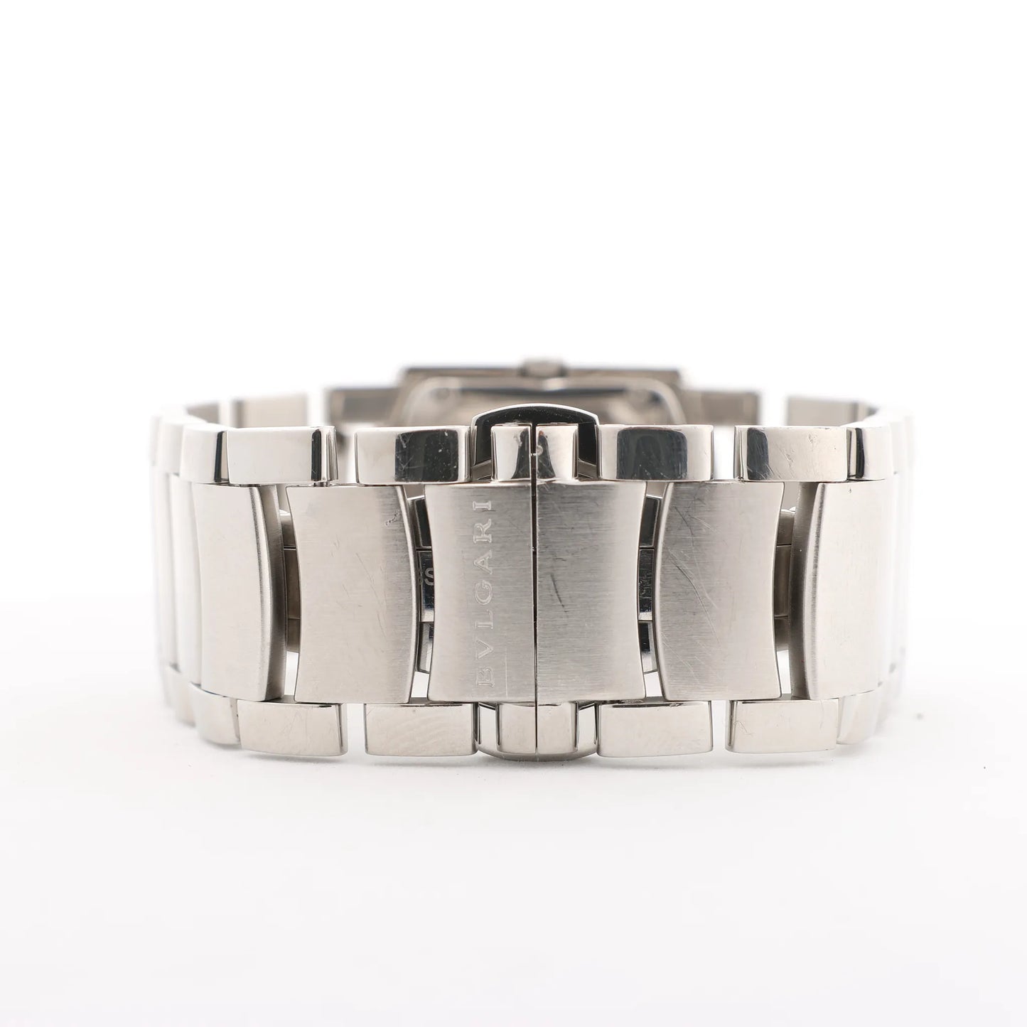 Bvlgari Ashoma AA35BSS L3036 SS QZ Watch with Black Dial