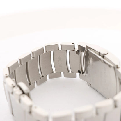 Bvlgari Ashoma AA35BSS L3036 SS QZ Watch with Black Dial