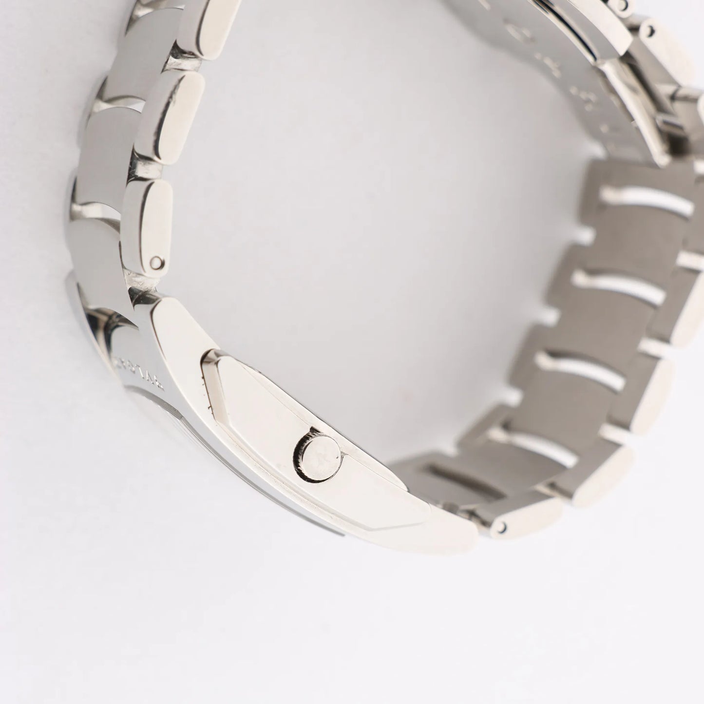 Bvlgari Ashoma AA35BSS L3036 SS QZ Watch with Black Dial