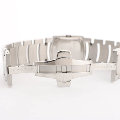 Bvlgari Ashoma AA35BSS L3036 SS QZ Watch with Black Dial