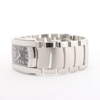 Bvlgari Ashoma AA35BSS L3036 SS QZ Watch with Black Dial