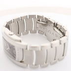 Bvlgari Ashoma AA35BSS L3036 SS QZ Watch with Black Dial