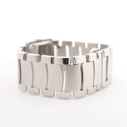 Bvlgari Ashoma AA35BSS L3036 SS QZ Watch with Black Dial