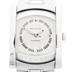 Bvlgari Assioma AA48S L6648 SS WZ Watch with Beige Dial