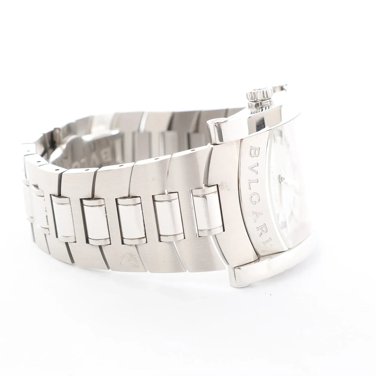 Bvlgari Assioma AA48S L6648 SS WZ Watch with Beige Dial