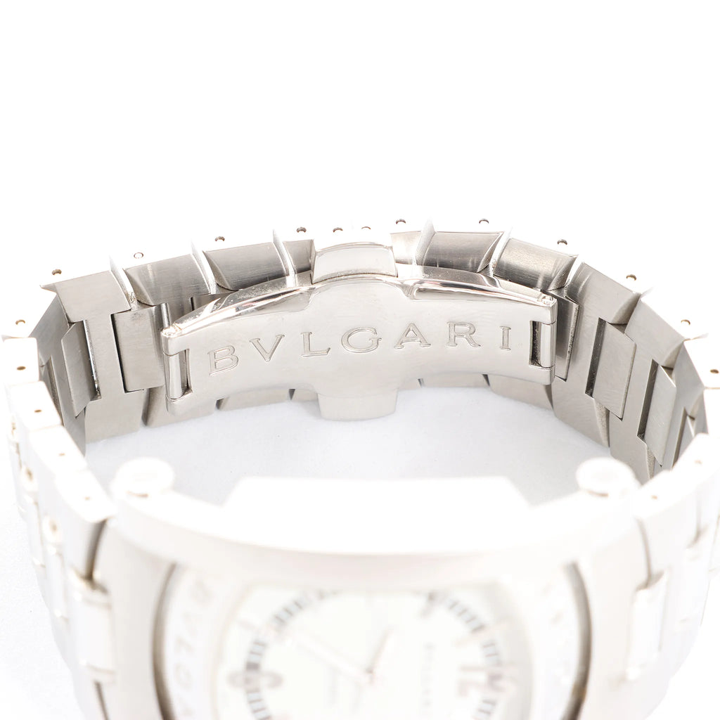 Bvlgari Assioma AA48S L6648 SS WZ Watch with Beige Dial