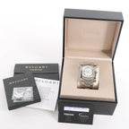 Bvlgari Assioma AA48S L6648 SS WZ Watch with Beige Dial
