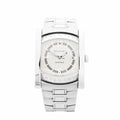 BVLGARI Assioma stainless steel bracelet watch with light dial, large 12 and 6 numerals, and date window at 3 o’clock