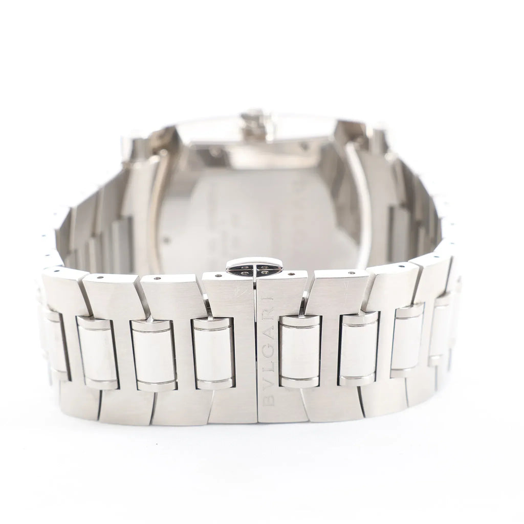 Bvlgari Assioma AA48S L6648 SS WZ Watch with Beige Dial