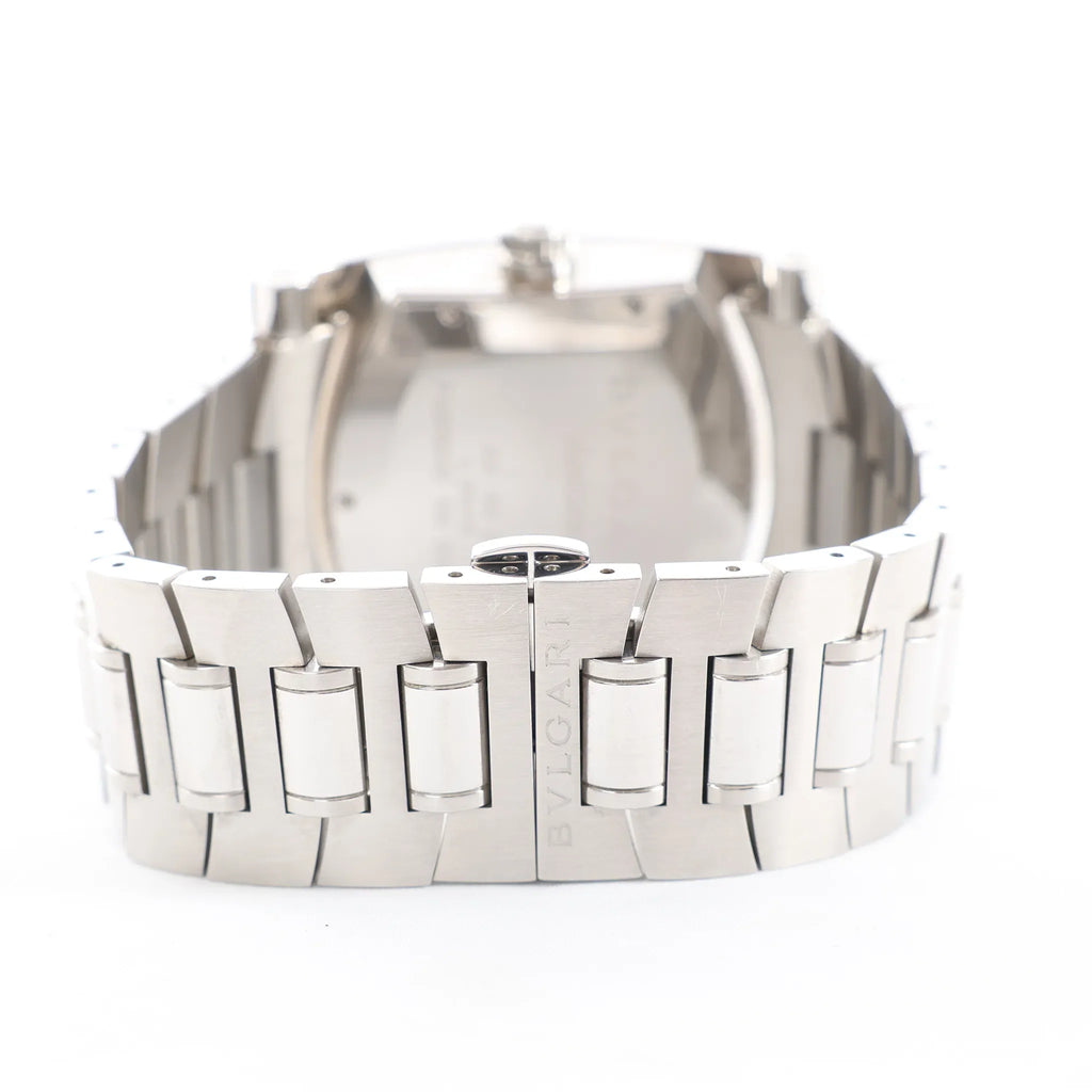 Bvlgari Assioma AA48S L6648 SS WZ Watch with Beige Dial