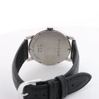 Bvlgari Bvlgari BB41SL O 0251 Manual-winding SS x Leather Watch Black Dial