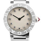 Bvlgari Bvlgari Bvlgari BB23S SS x QZ Watch in Shell Dial