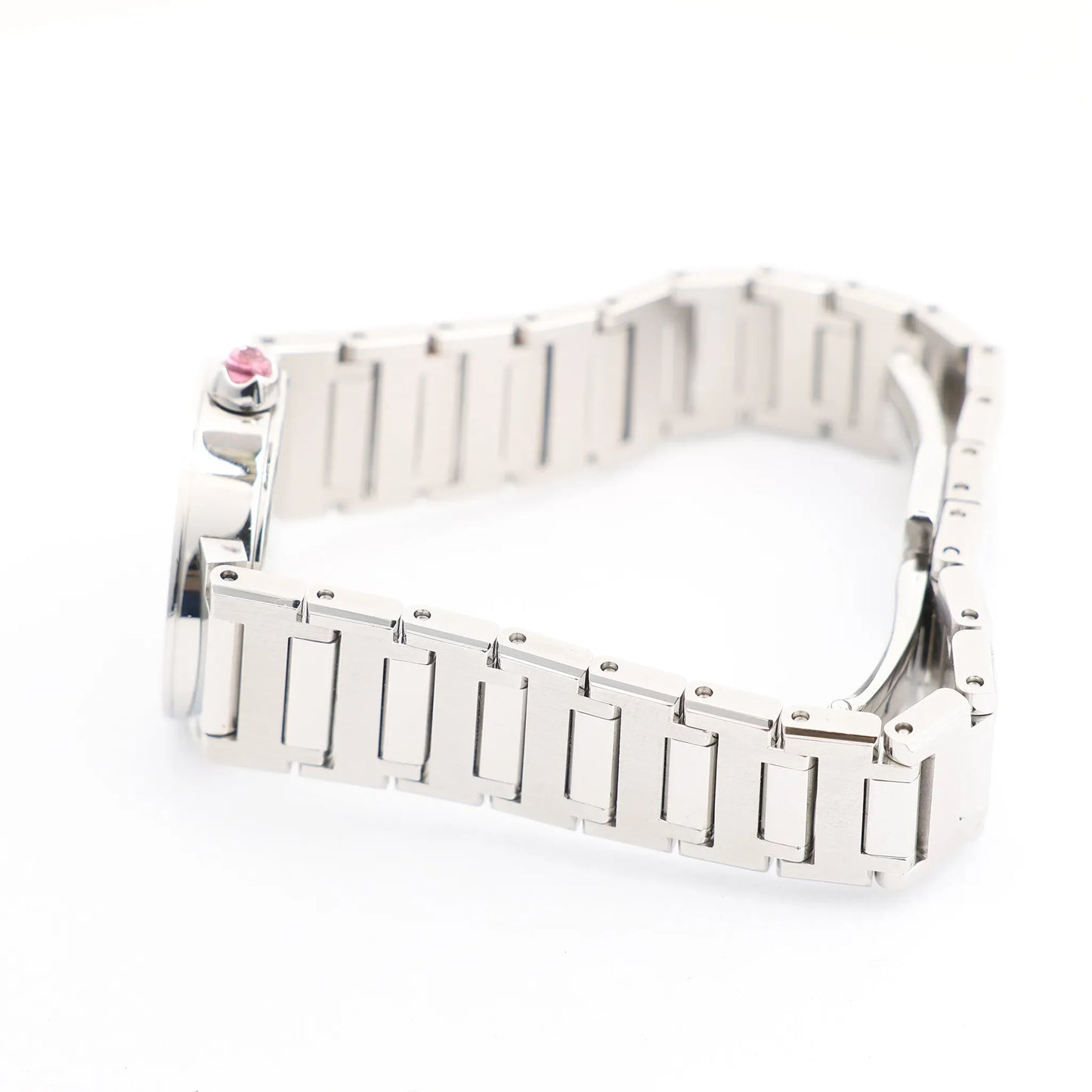 Bvlgari BB23S SS x QZ Uhr mit Muschelzifferblatt