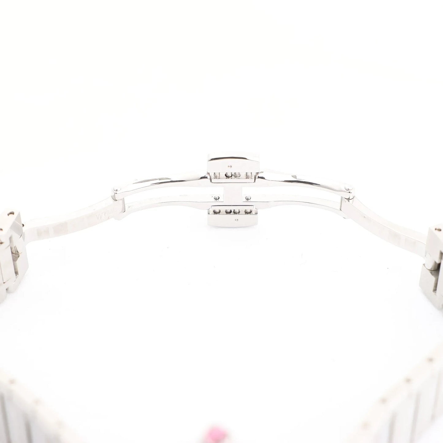 Bvlgari BB23S SS x QZ Uhr mit Muschelzifferblatt