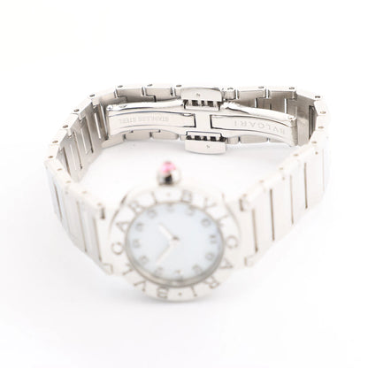 Bvlgari Bvlgari Bvlgari BB23S SS x QZ Watch in Shell Dial