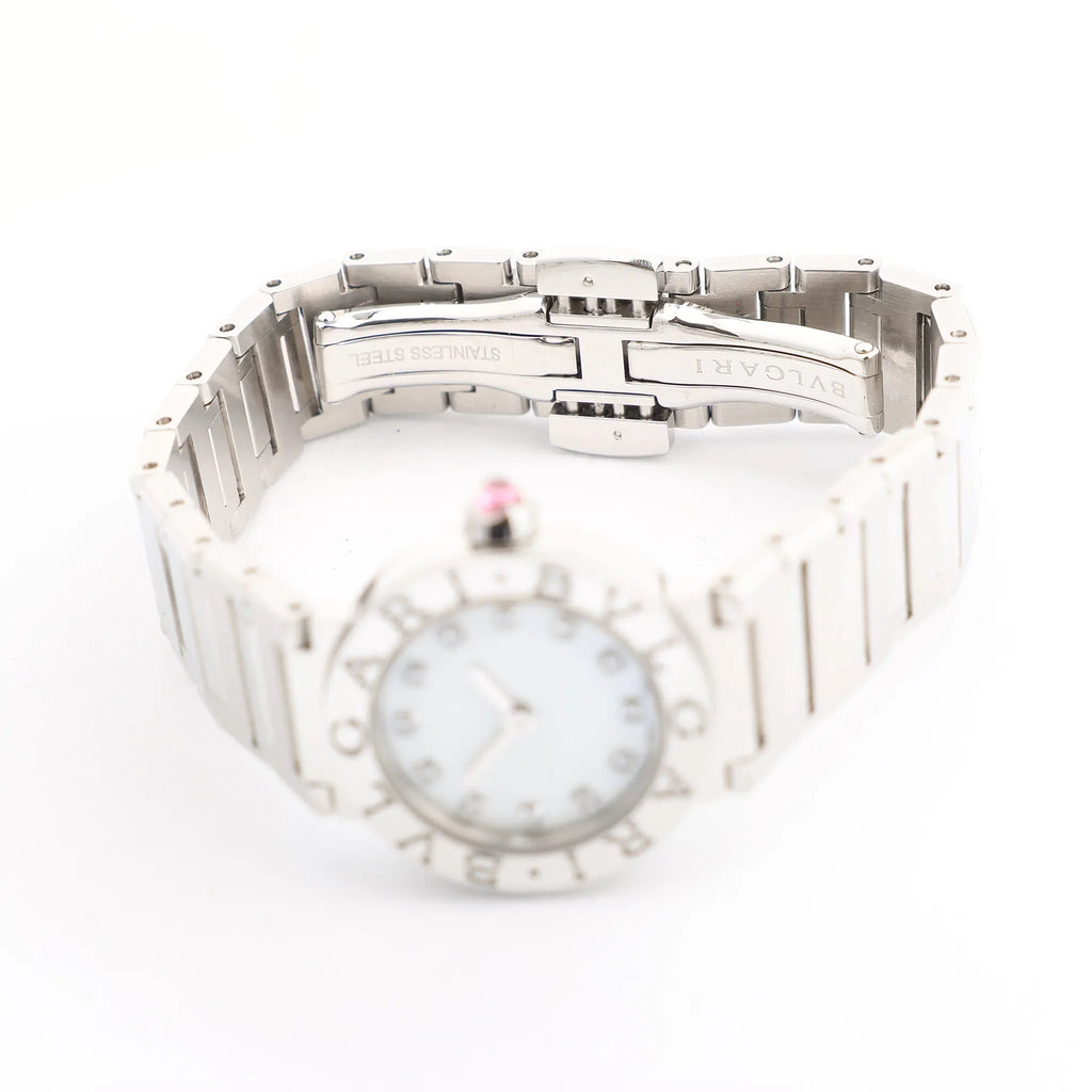 Bvlgari Bvlgari Bvlgari BB23S SS x QZ Watch in Shell Dial