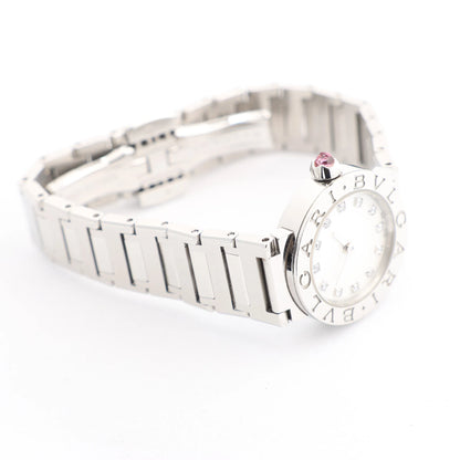 Bvlgari Bvlgari Bvlgari BB23S SS x QZ Watch in Shell Dial